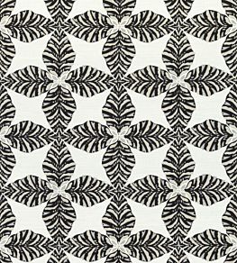 Starleaf Fabric by Thibaut Black