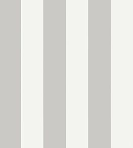 Summer Stripe Wallpaper by Thibaut Grey