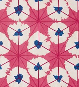 Sunburst Wallpaper by Thibaut Pink/Blue
