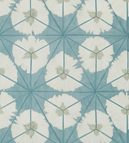 Sunburst Wallpaper by Thibaut Aqua