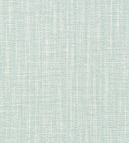 Baldwin Herringbone Wallpaper by Thibaut Aqua