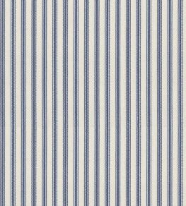 Ticking Stripe 1 Fabric by Ian Mankin Airforce