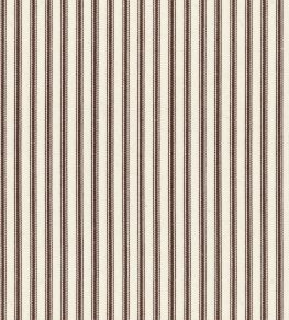 Ticking Stripe 1 Fabric by Ian Mankin Brown
