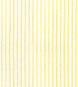 Ticking Stripe 1 Fabric by Ian Mankin Lemon