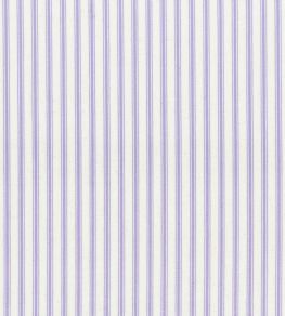 Ticking Stripe 1 Fabric by Ian Mankin Lilac