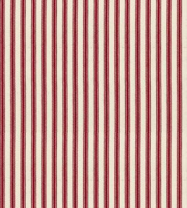 Ticking Stripe 1 Fabric by Ian Mankin Peony