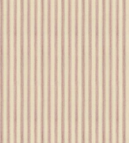 Ticking Stripe 1 Fabric by Ian Mankin Pink