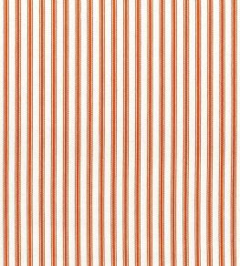 Ticking Stripe 1 Fabric by Ian Mankin Rust