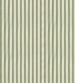 Ticking Stripe 1 Fabric by Ian Mankin Sage
