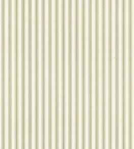 Ticking Stripe Wallpaper by Ian Mankin Sage