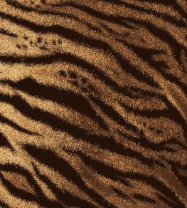 Tiger Fabric by Arley House Caramel
