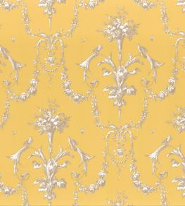 Tissu Corne D'Abondance Fabric by Camengo Jaune Soleil