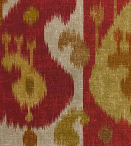 Turkistan Boteh Fabric by Titley and Marr Paprika & Ochre