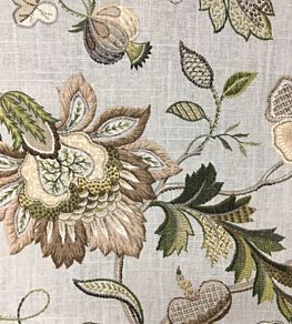 Langrish Fabric by Titley and Marr Aqua