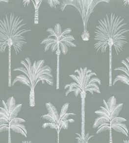 Tiwi Fabric by Camengo Vert De Gris