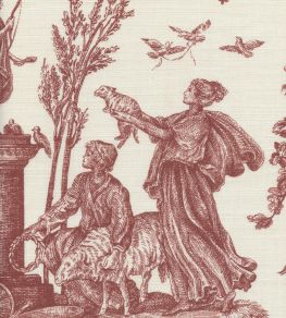 Toile Baptiste Fabric by Lewis & Wood Rhone