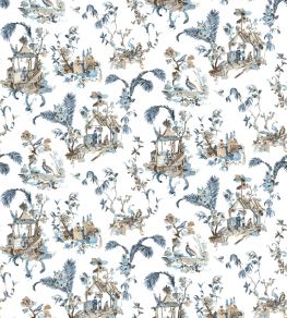 Toile Chinoise Fabric by Nina Campbell 1
