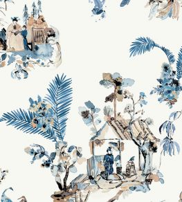 Toile Chinoise Wallpaper by Nina Campbell 3