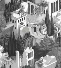 Toledo Wallpaper by Rebel Walls Graphite
