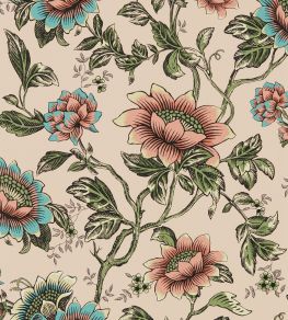 Tonquin Wallpaper by Clarke & Clarke Blush