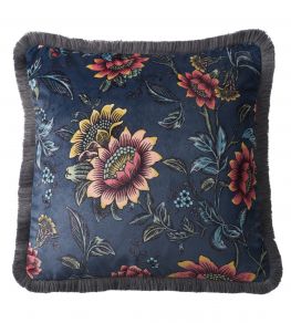 Tonquin Cushion 43 x 43cm by Clarke & Clarke Midnight