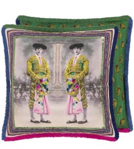 Torero Twins Cushion 50 x 50cm by Christian Lacroix Mosaique