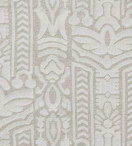 Totem Fabric by Andrew Martin Ivory