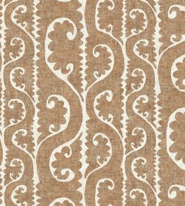 Totem Fabric by Lewis & Wood Ginger