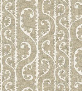 Totem Fabric by Lewis & Wood Natural
