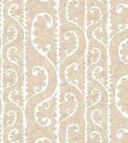 Totem Fabric by Lewis & Wood Raffia