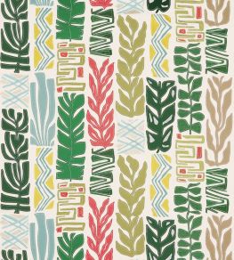 Totem Fabric by Osborne & Little Leaf