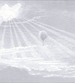 Tour Du Monde Mural by Casadeco Gris Nuage