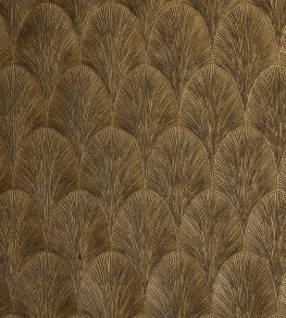 Tourmaline Wallpaper by Casamance Dore Fonce