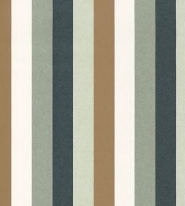 Transat Wallpaper by Casamance Celadon/Bronze