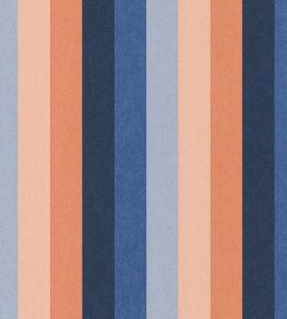 Transat Wallpaper by Casamance Marine/Corail