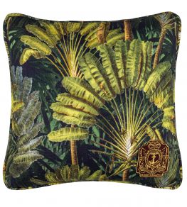 Traveller's Palm Cushion 50 x 50cm by MINDTHEGAP Green