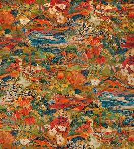 Trebah Velvet Fabric by Osborne & Little 2