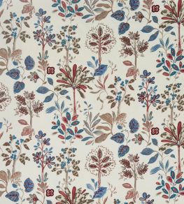 Tree of Life Fabric by Prestigious Textiles Paprika