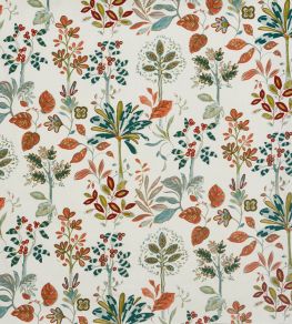 Tree of Life Fabric by Prestigious Textiles Tiger Lily