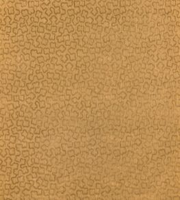 Trefolia Velvet Fabric by Anna French Amber