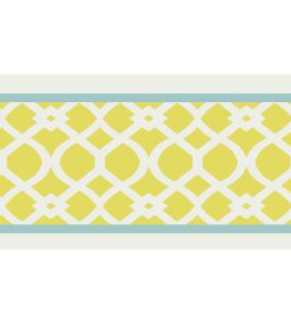 Trellis Border 12cm Wallpaper by Parker & Jules Sunshine