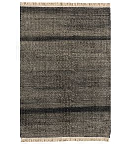 Tres Outdoor Texture Rug by Nanimarquina Black