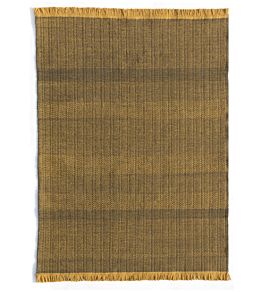 Tres Outdoor Texture Rug by Nanimarquina Mustard