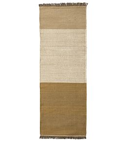 Tres Stripes Runner Rug by Nanimarquina Ochre