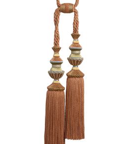 Trianon Double Tassel Tieback Trimming by Samuel & Sons Marzipan