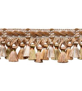 Trianon Scalloped Tassel Fringe Trimming by Samuel & Sons Chiffon
