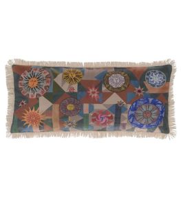 Trinquetaille Cushion 60 x 30cm by Christian Lacroix Terre Cuite