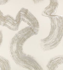 Tsauri Gilt Fabric by Black Edition Argento