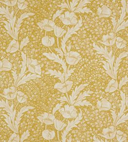 Tudor Poppy Fabric by Liberty Yarrow