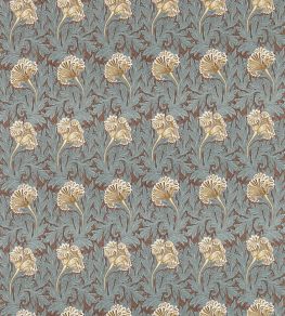 Tulip Fabric by Morris & Co Bullrush/Slate